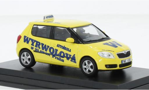 Diecast model cars Skoda Fabia Livree Flotte II Autoskola Wyrwolova 2006 1/43 Abrex