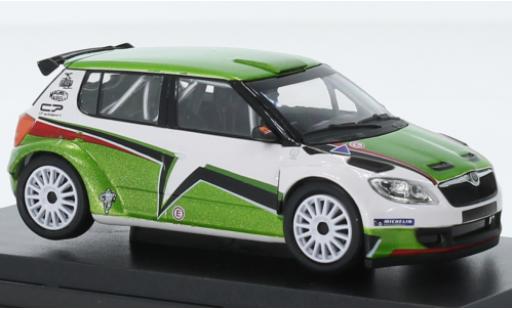 Diecast model cars Skoda Fabia S2000 II FL Adell Mogul Racing Team Motorsport Design 2011 1/43 Abrex