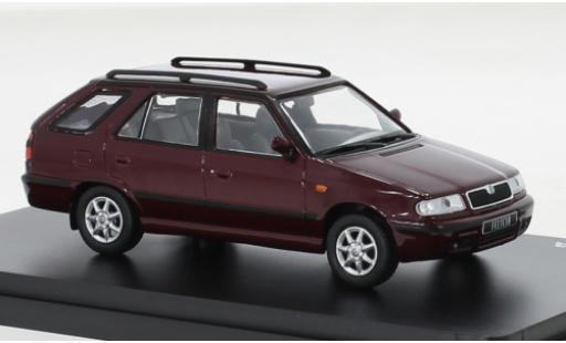 Diecast model cars Skoda Felicia FL Combi metallise red 1998 1/43 Abrex