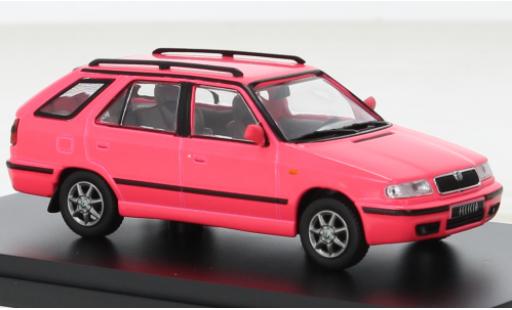Diecast model cars Skoda Felicia FL Combi pink 1998 1/43 Abrex