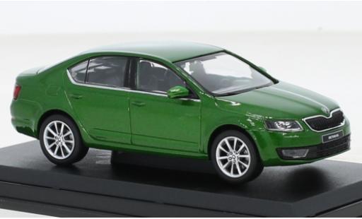 Diecast model cars Skoda Octavia Base III metallise green 2012 1/43 Abrex