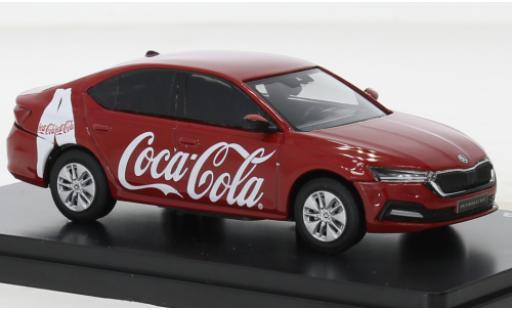 Diecast model cars Skoda Octavia Coca Cola IV (CZ) 2020 1/43 Abrex