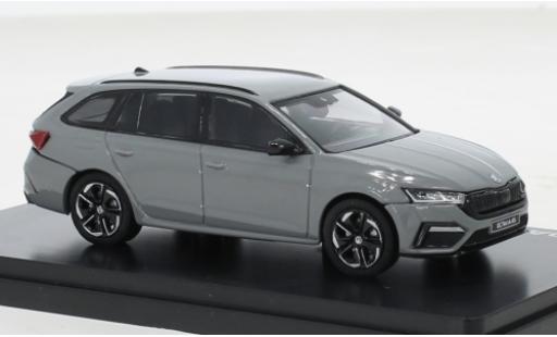 Diecast model cars Skoda Octavia Combi RS IV grey 2020 1/43 Abrex