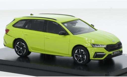 Diecast model cars Skoda Octavia Combi RS IV green 2020 1/43 Abrex