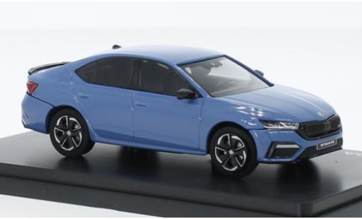 Diecast model cars Skoda Octavia RS IV blue 2020 1/43 Abrex