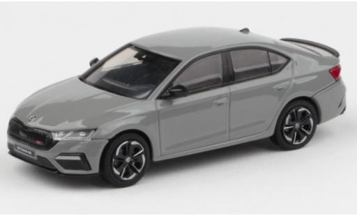 Diecast model cars Skoda Octavia RS IV grey 2020 1/43 Abrex