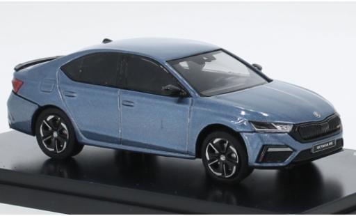 Diecast model cars Skoda Octavia RS IV mattblue 2020 1/43 Abrex