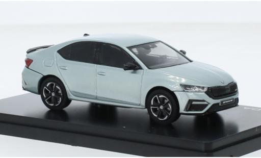 Diecast model cars Skoda Octavia RS IV metallise blue 2020 1/43 Abrex