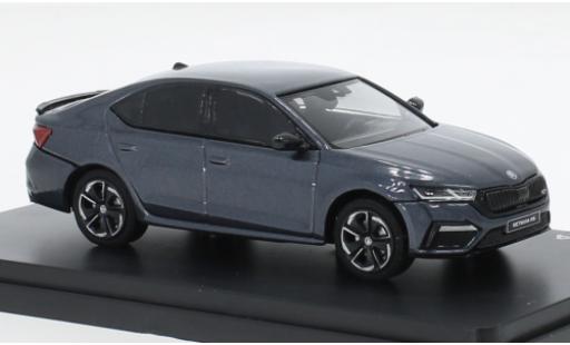 Diecast model cars Skoda Octavia RS IV metallise grey 2020 1/43 Abrex
