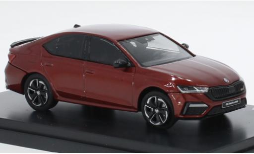 Diecast model cars Skoda Octavia RS IV metallise orange 2020 1/43 Abrex