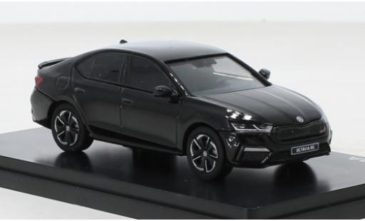 Diecast model cars Skoda Octavia RS IV metallise black 2020 1/43 Abrex