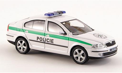 Diecast model cars Skoda Octavia Livree Flotte police Tschechien 2004 1/43 Abrex