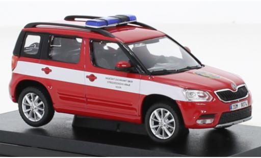 Diecast model cars Skoda Yeti FL HZS Stredoceskeho Kraje Kolin 2013 1/43 Abrex
