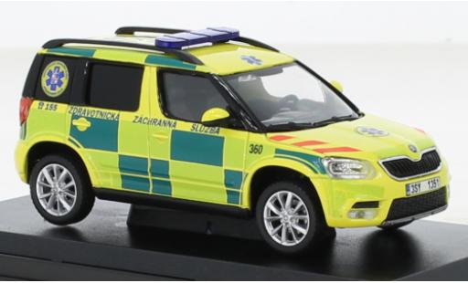 Diecast model cars Skoda Yeti FL ZZS Stredoceskeho Kraje 360 2013 1/43 Abrex