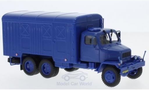 Diecast model cars Praga V3S Kasten van blue 1967 1/43 Abrex