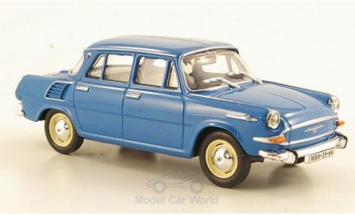 Diecast model cars Skoda 1000 Base MB blue 1964 1/43 Abrex