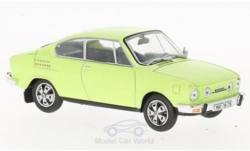 Diecast model cars Skoda 110 R green 1/43 Abrex