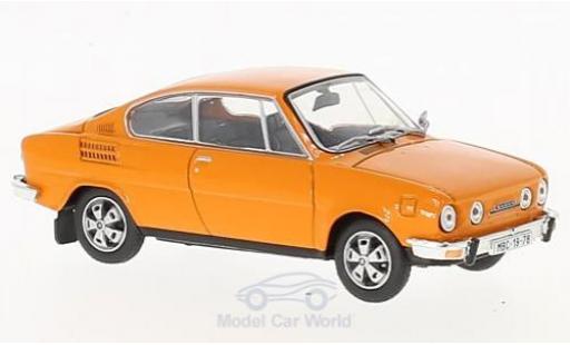 Diecast model cars Skoda 110 R orange 1/43 Abrex