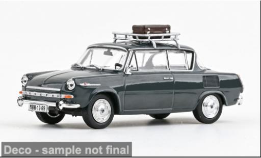 Diecast model cars Skoda 1100MBX Base 0MBX grey 1969 1/43 Abrex