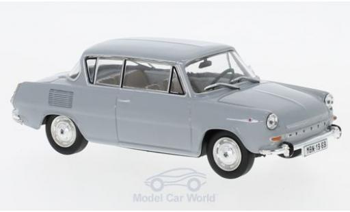 Diecast model cars Skoda 1100MBX Base 0MBX grey 1969 1/43 Abrex