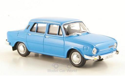 Diecast model cars Skoda 110 L blue 1973 1/43 Abrex