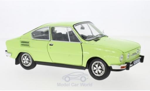 Diecast model cars Skoda 110 R Coupe green 1980 1/18 Abrex
