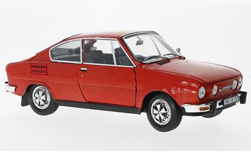 Diecast model cars Skoda 110 R Coupe red 1980 1/18 Abrex