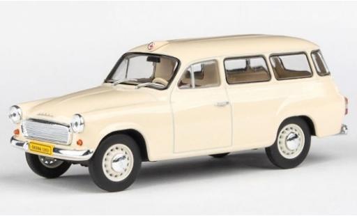 Diecast model cars Skoda 120 Ambulanz 2 Ambulance Sanitka (CZ) 1964 1/43 Abrex