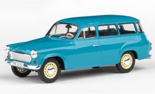 Diecast model cars Skoda 120 Base 2 blue 1964 1/43 Abrex
