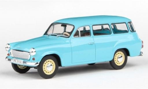 Diecast model cars Skoda 120 Base 2 blue 1964 1/43 Abrex