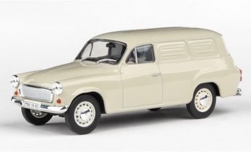 Diecast model cars Skoda 120 Kasten 2 van beige 1965 1/43 Abrex