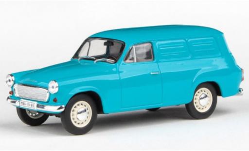 Diecast model cars Skoda 120 Kasten 2 van turquoise 1965 1/43 Abrex
