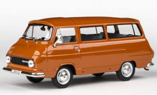 Diecast model cars Skoda 1203 Mikrobus brown 1974 1/43 Abrex