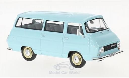 Diecast model cars Skoda 1203 Mikrobus blue 1974 1/43 Abrex