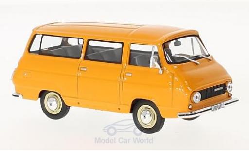 Diecast model cars Skoda 1203 Mikrobus orange 1974 1/43 Abrex