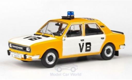 Diecast model cars Skoda 120 Livree Officielle L Czechoslovak Communist Police 1982 1/43 Abrex