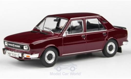 Diecast model cars Skoda 120 Base L red 1982 1/43 Abrex
