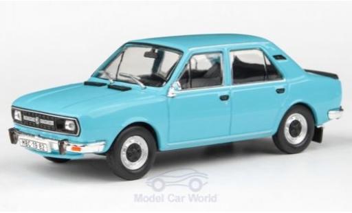 Diecast model cars Skoda 120 Base L blue 1982 1/43 Abrex