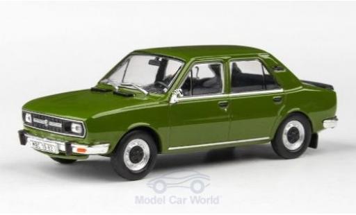 Diecast model cars Skoda 120 Base L olive 1982 1/43 Abrex