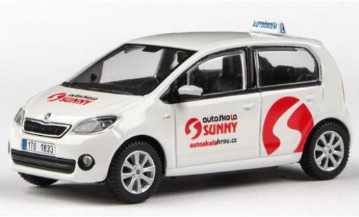 Diecast model cars Skoda Citigo Livree Flotte Autoskola Sunny 2012 5-portes 1/43 Abrex