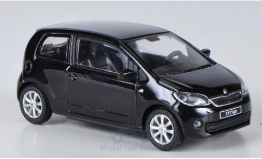 Diecast model cars Skoda Citigo 3 portes metallic black 2012 3-T&Atilde;&frac14;rer 1/43 Abrex