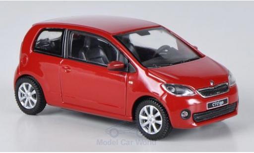Diecast model cars Skoda Citigo 3 portes red 2012 3-T&Atilde;&frac14;rer 1/43 Abrex