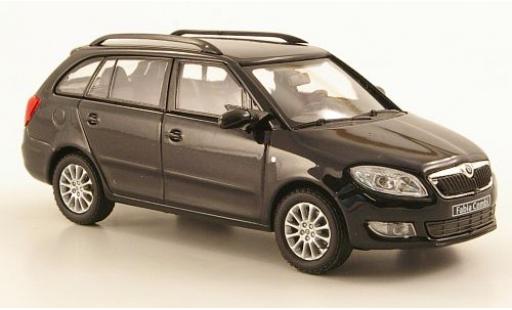 Diecast model cars Skoda Fabia Combi II black 1/43 Abrex
