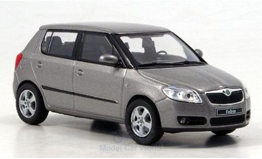 Diecast model cars Skoda Fabia Base II metallic beige 2006 1/43 Abrex