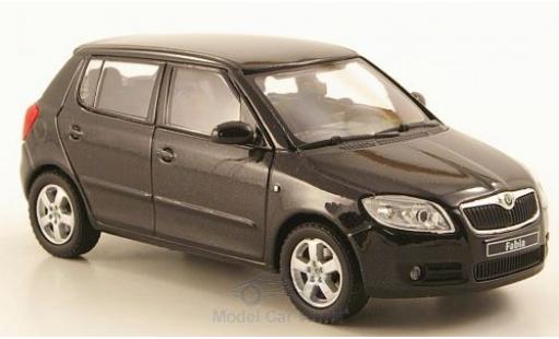 Diecast model cars Skoda Fabia II black 2006 1/43 Abrex