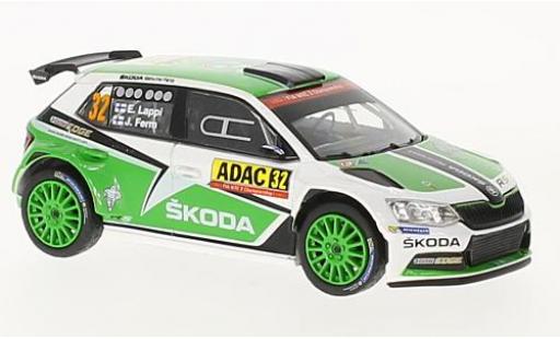 Diecast model cars Skoda Fabia R5 III No.32 Rally WM Rally Germany 2016 E.Lappi/J.Ferm 1/43 Abrex