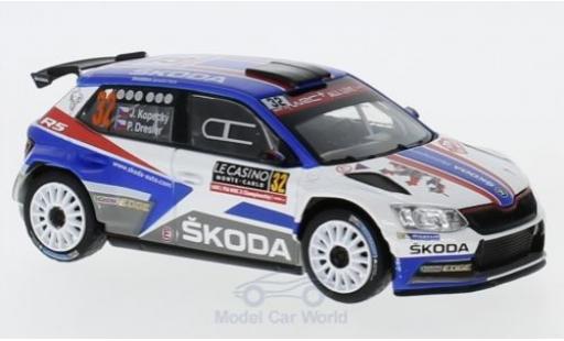 Diecast model cars Skoda Fabia R5 III No.32 Rally WM Rally Monte Carlo 2018 J.Kopecky/Dresler 1/43 Abrex