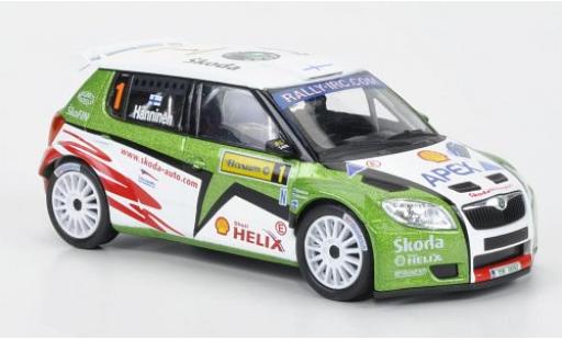 Diecast model cars Skoda Fabia S2000 No.1 Rally Barum 2010 1/43 Abrex