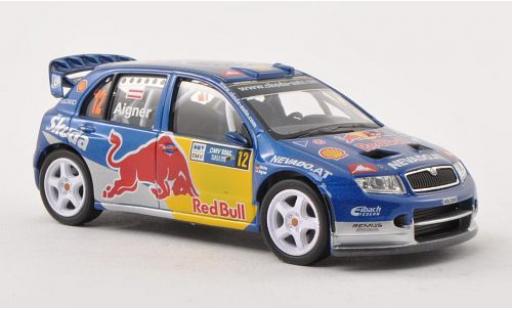 Diecast model cars Skoda Fabia WRC Evo II No.12 Red Bull Rally Germany 2006 1/43 Abrex