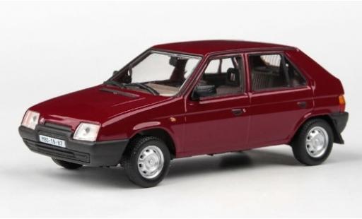 Diecast model cars Skoda Favorit 136L red 1988 1/43 Abrex
